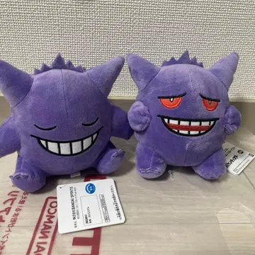 포켓몬스터 다양한 얼굴 봉제 인형 겐가 2세트
