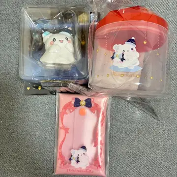 Happy 복권 산리오 하나마루 유령 피규어 캐니스터 멀티 케이스