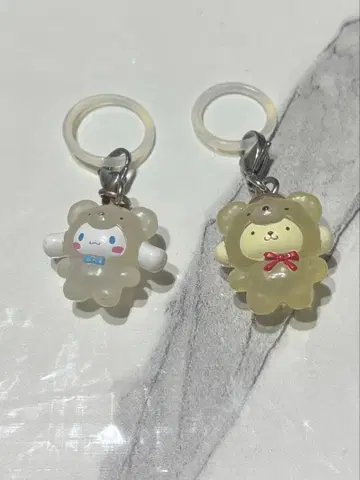 산리오 캐릭터즈 메지루시 액세서리 라떼곰 디자인