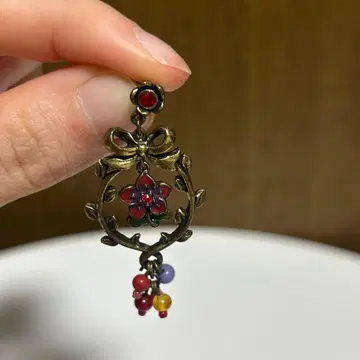 ANNA SUI 플라워 모티브 귀걸이