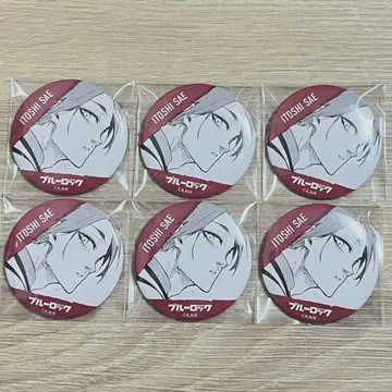 블루 록 이토시 사에 이세탄 캔뱃지 6개 세트