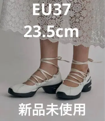 FoundryMews 파운드리뮤즈 EU37 23.5cm 발레 화이트