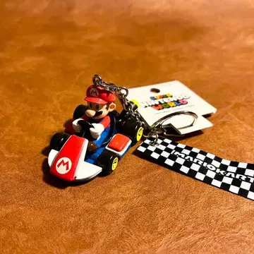 USJ 한정판 마리오 카트 키체인 슈퍼 닌텐도 월드 마리오