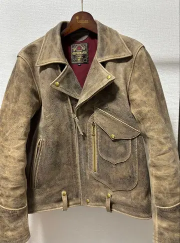 mushmans kudu leather jacket size42