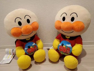 [인기] 호빵맨 봉제 인형 2개 세트