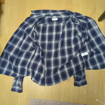 Cotton & Co. 체크 무늬 긴팔 셔츠 XL