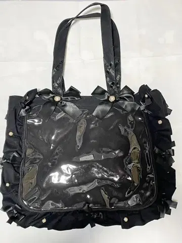 A4 프릴 디자인 이타백용 토트백 (데코레이션)