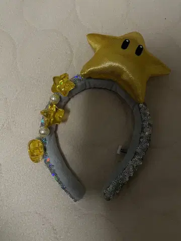 유니버설 스튜디오 재팬 마리오 스타 머리띠 USJ