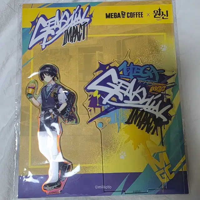 메가커피 방랑자 아크릴 스탠드