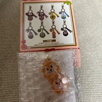 디즈니 리조트 설날 2026 칩과 데일 시크릿 키체인