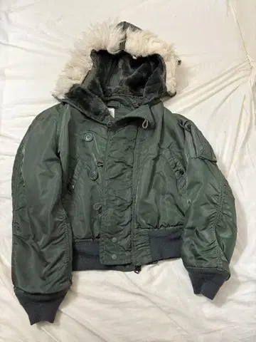 레어 실물 83년 관급품 AVIREX제 N-2B 플라이트 자켓