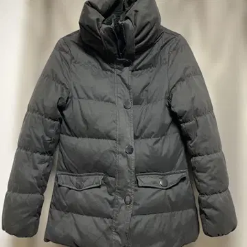 블랙 다운 자켓 M 사이즈
