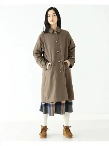 BEAMSBOY 리버서블 스텐카라 코트