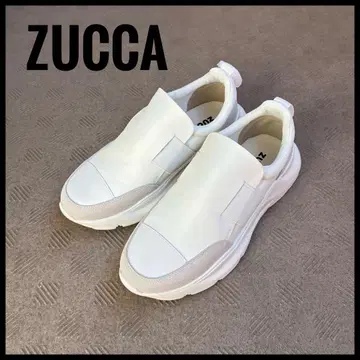 [ 새상품 ] ZUCCA 벨티드 스니커즈 LIGHT 신발 화이트 25cm