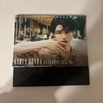 혼다 쿄야 탁상 달력 2025-2026