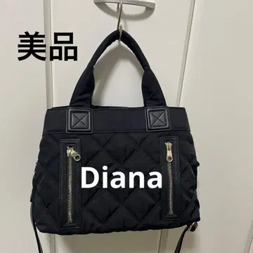 [ 새상품급 ] 다이애나 나일론 퀼팅 2way 핸드 숄더 백