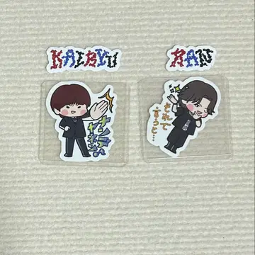 MAZZEL 시크릿 스티커 카이류 란