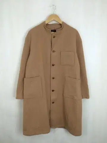 새상품급 정가 46,200엔 [젬블] 울 모사 오버 사이즈 워크 코트