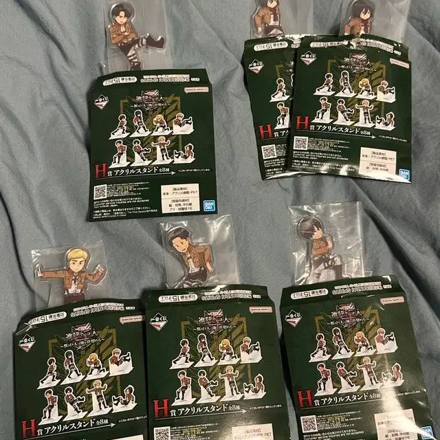 진격의 거인 아크릴 스탠드 H상 일괄 판매