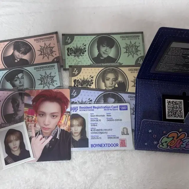보이넥스트도어 보넥도 노장르 위버스 앨범 태산 세트 포토카드 포카