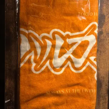 로고 페이스 타월 (브래드 오렌지 x 아이보리)