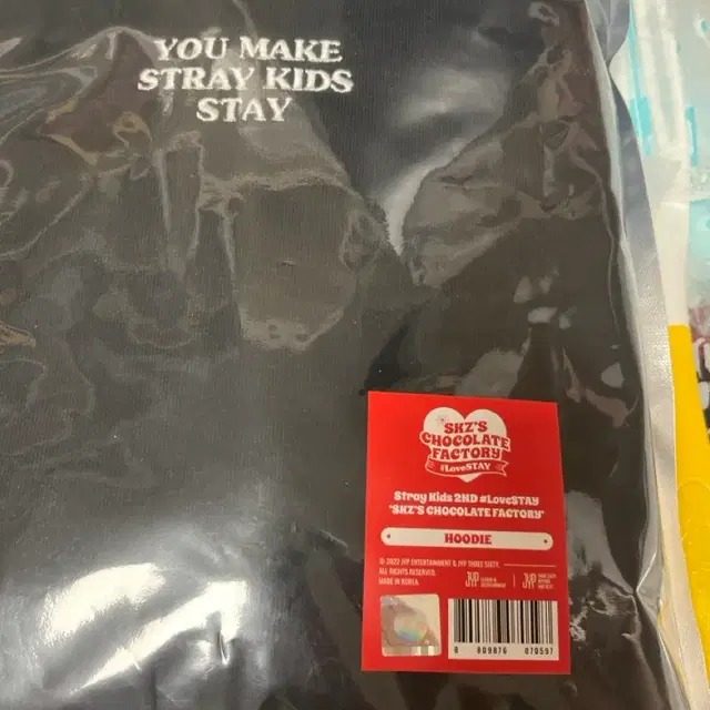 러브스테이 후드티셔츠 후디 팬미팅 굿즈 스키즈 현진 리노 필릭스 엠디