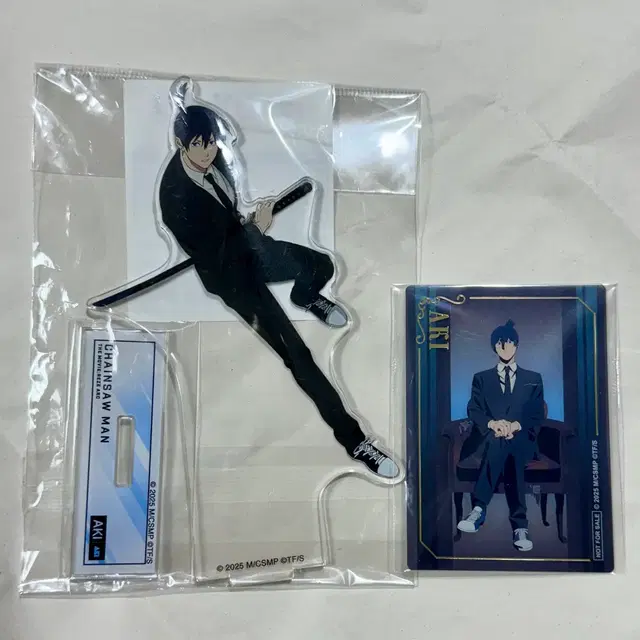 급처 체인소맨 레제편 아키 부유ver 아크릴스탠드+로프트 특전포카 미개봉