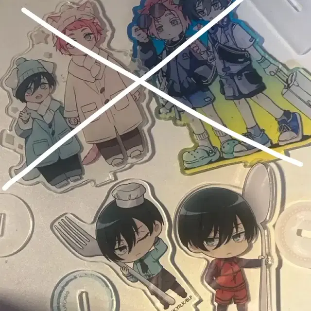 블루록 이토시 린 사에 형제 아크릴 스탠드 비공굿