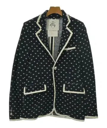 블랙 플리스 바이 브룩스 브라더스 테일러드 자켓 남성용