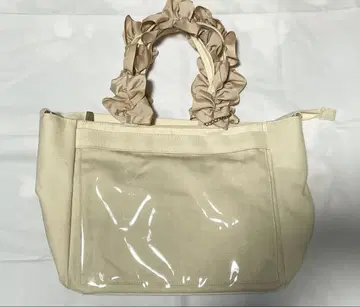 A4 다기능 2WAY 핸들 프릴 토트백