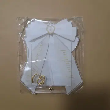 fukuya 포토 카드 아크릴 프레임 리본