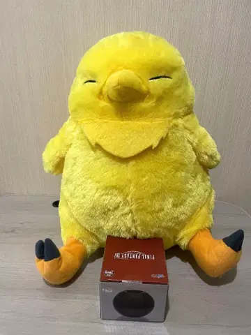 FINAL FANTASY XIV 아라간 펜 스탠드 레드 데부 초코보