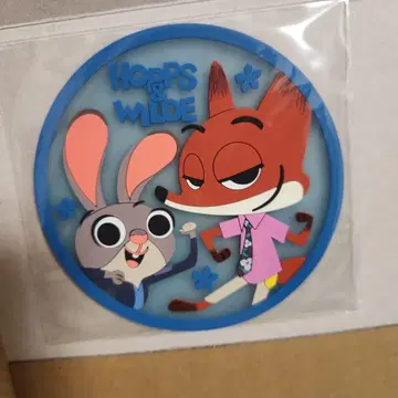 주토피아 클리어 러버 코스터 닉 주디 디즈니