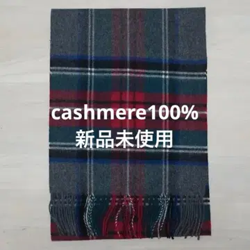 [ 선착순 ] 캐시미어 100% 체크 머플러