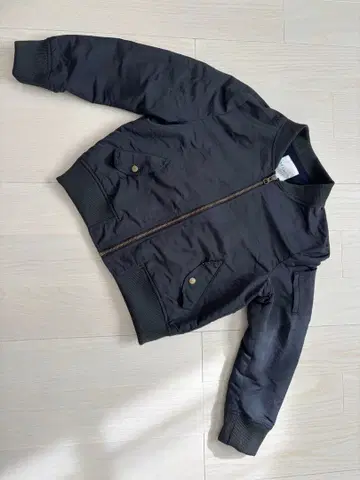 BEAMS LIGHTS MA-1 자켓 블랙