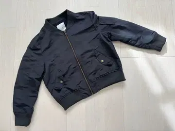 BEAMS LIGHTS MA-1 자켓 블랙