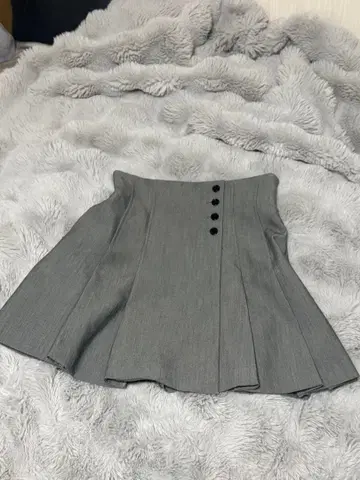 SNIDEL 사이드 플리츠 스카쇼팬 0 사이즈