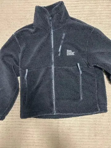 Ben Davis 블랙 플리스 자켓