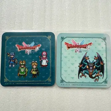 드래곤 퀘스트 코스터 2장 세트 아르토니아