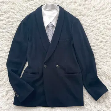 TOMORROWLAND 캐시미어 혼방 더블 테일러드 자켓 블레이저