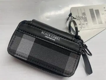 BLACK LABEL 체크 무늬 키케이스