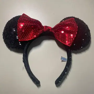 디즈니 미니 마우스 머리띠 스팽글