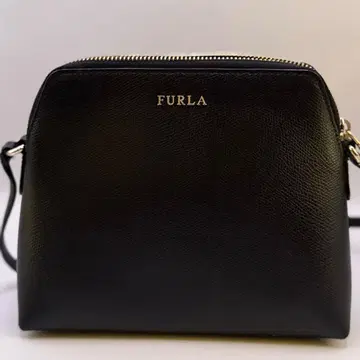 [ 새상품급 ] FURLA 훌라 숄더백 가죽 블랙 BOHEME