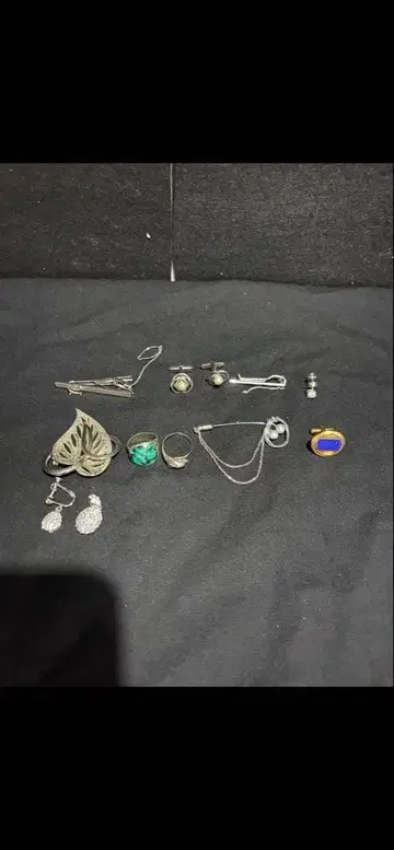 실버 액세서리 세트 약 63g