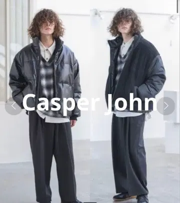 오버 사이즈 다운 자켓 Casper John