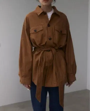 BLACK BY MOUSSY 루즈 밀리터리 셔츠 자켓 아우터