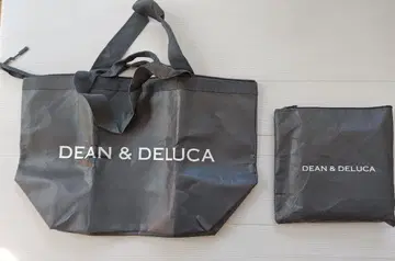 DEAN & DELUCA 트래블백 차콜 그레이 에코백