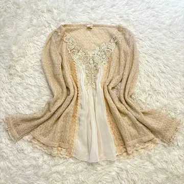 페어리 그런지 모리걸 갸루 상의 니트 axes