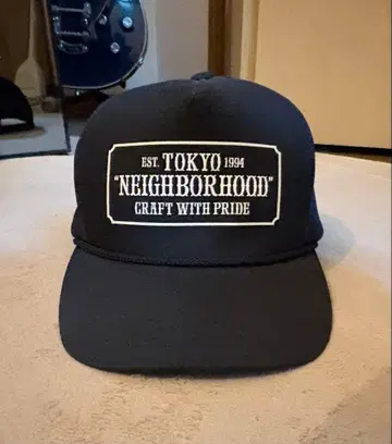 NEIGHBORHOOD 메쉬 캡 네이비