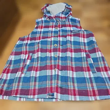 드럭 스토어즈 후드 부착 민소매 아우터